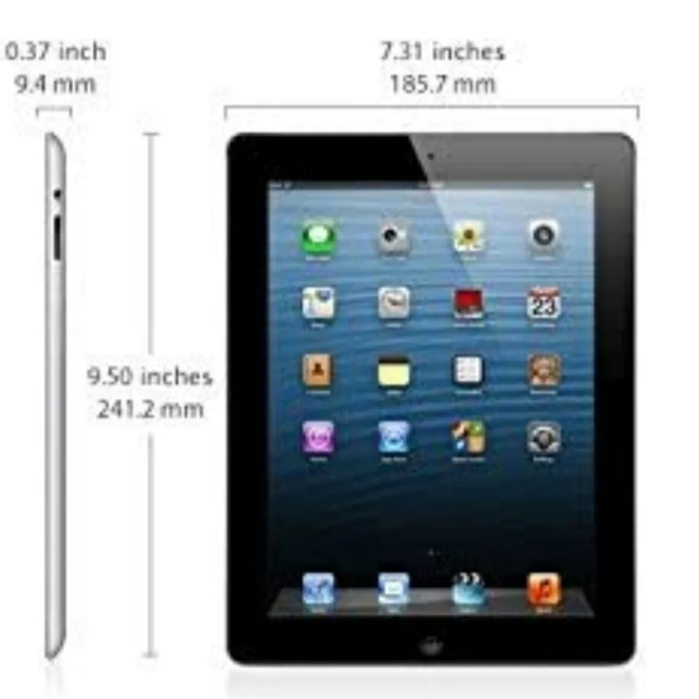 APPLE SMART LEATHER COVER FOR APPLE IPAD ORIGINAL RED BLACK